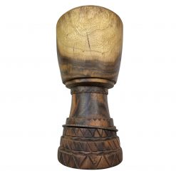 Fût de djembé en bois de cassia noir du mali