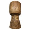 fut de djembé vide en bois de balafon