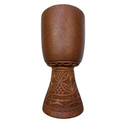 Fût de djembé en bois de dugura / douki 34,5 cm