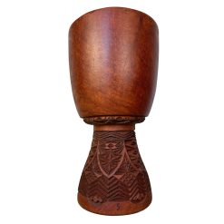 Fût de djembé en bois de linké 35 cm