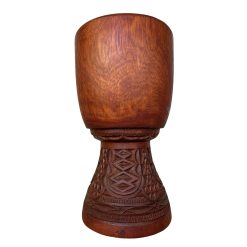 Fût de djembé en bois de linké 36 cm