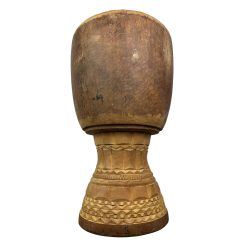 Fût de djembé en bois d'iroko 38 cm