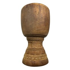 Fût de djembé en bois d'iroko 38 cm