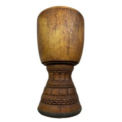 Fût de djembé en bois d'iroko 37 cm