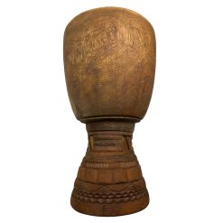 Fût de djembé en bois d'iroko 36 cm