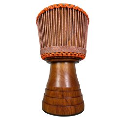 Djembé "Tiger" 36,5 cm en bois de Linké du Mali